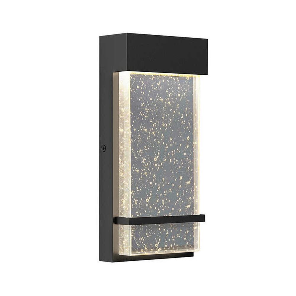Artika Skyler LED Indoor Outdoor Wall Sconce Lantern Black NIB